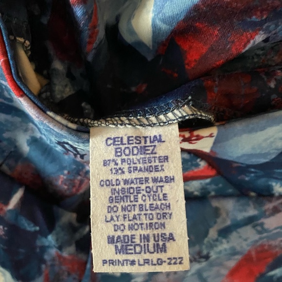 Celestial Bodiez V-Cut Merica Leggings - Picture 3 of 4